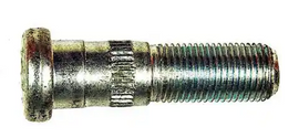 DORMAN - 9/16-18 Serrated Wheel Stud - 0.625 In. Knurl, 2-1/8 In. Length - 610-180
