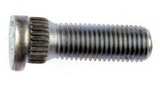 DORMAN - M12-1.50 Serrated Wheel Stud With Clip Head - 14.83mm Knurl, 40mm Length - 610-239