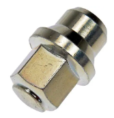 DORMAN - Wheel Nut M14-1.50 Dometop - 21mm Hex, 43.5mm Length - 611-259