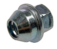 DORMAN - Wheel Nut M12-1.50 Wheel Cover Retaining Nut - 19mm Hex, 28.5mm Length - 611-207