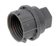 DORMAN - Gray Wheel Nut Cover M24-2.0, Hex 19mm - 611-621