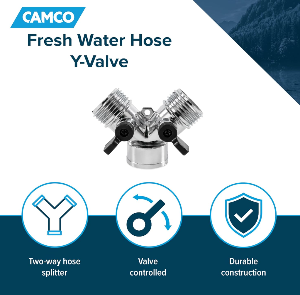 Camco Fresh Water Hose Wye Valve