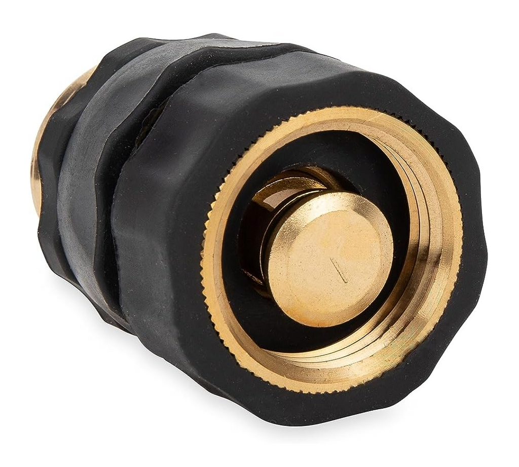 Camco Brass Quick Hose Connect