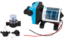 Load image into Gallery viewer, Camco RV/Marine Variable Flow Automatic Demand Diaphragm Water Pump – 12V, 3.0 GPM (22491)