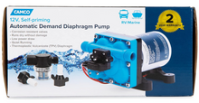 Load image into Gallery viewer, Camco RV/Marine Variable Flow Automatic Demand Diaphragm Water Pump – 12V, 3.0 GPM (22491)