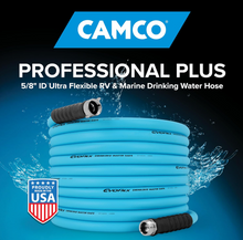 Load image into Gallery viewer, Camco EVOFlex Professional Plus RV Drinking Water Hose – 35 ft, 5/8” ID (22595)