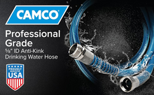 Load image into Gallery viewer, Camco TastePURE Professional Grade RV Drinking Water Hose – 25 ft, 5/8” ID (22833)