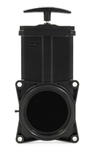 Camco RV Replacement Waste Valve with Handle, 3-Inch (39513)
