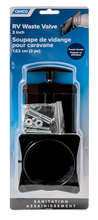 Load image into Gallery viewer, Camco RV Replacement Waste Valve with Handle, 3-Inch (39513)
