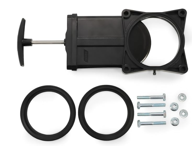 Camco RV Replacement Waste Valve with Handle, 3-Inch (39513)