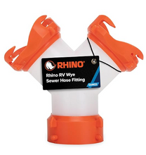 Load image into Gallery viewer, Camco RhinoFLEX RV Wye Sewer Hose Fitting (39812)
