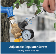 Load image into Gallery viewer, Camco Adjustable RV/Marine Brass Water Pressure Regulator (40058)