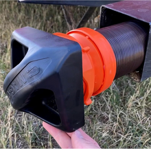 Load image into Gallery viewer, Camco Magnetic RV Bumper Cap – 4" Square Bumper (40310)