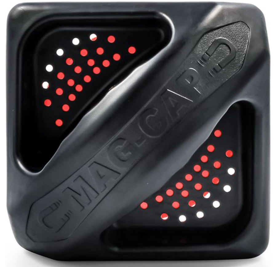 Camco Magnetic RV Bumper Cap – 4" Square Bumper (40310)