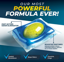 Load image into Gallery viewer, Camco TST PRO RV Toilet Treatment Drop-INs, Fresh Pine, 10-Pack (41770)