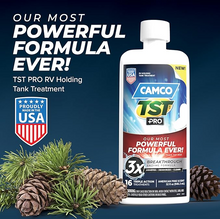 Load image into Gallery viewer, Camco TST PRO RV Toilet Treatment, Fresh Pine Scent, 32 oz (41771)