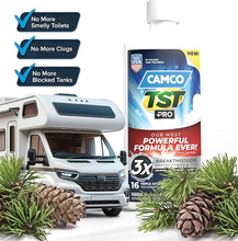 Load image into Gallery viewer, Camco TST PRO RV Toilet Treatment, Fresh Pine Scent, 32 oz (41771)
