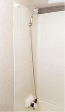 Load image into Gallery viewer, Camco Complete RV/Marine Shower Head Kit, 5 Spray Patterns, Brushed Nickel (43747)