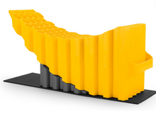 Load image into Gallery viewer, Camco Curved Trailer Aid with Wheel Chock &amp; Rubber Base Pad (44436)