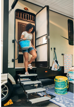 Load image into Gallery viewer, Camco Standard Wheel Chock with Rope – Fits Tires Up to 26" (44472)