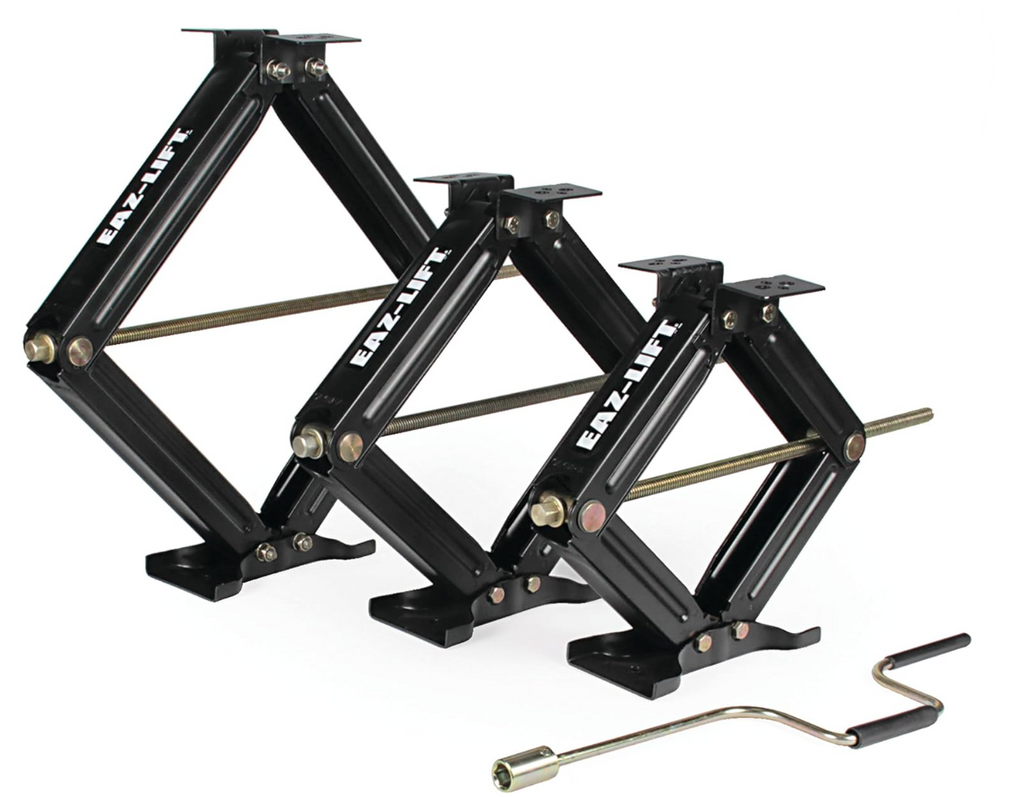 Camco EAZ-Lift 24" Stabilizing RV Scissor Jack, 5,000 lb, 1-Pack (48810)