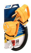 Load image into Gallery viewer, Camco PowerGrip Dogbone Electrical Adapter, 18" – 50A Male to 30A Female (55173)