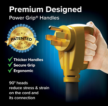 Load image into Gallery viewer, Camco PowerGrip 15-Ft 50-Amp RV Extension Cord – 14-50P to 14-50R (55194)