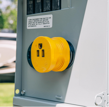 Load image into Gallery viewer, Camco PowerGrip 30A Male to 15A Female RV Electrical Adapter (55233)