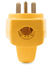 Load image into Gallery viewer, Camco 30A Male Replacement Plug with PowerGrip Handle, Clamshell (55245)