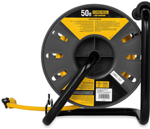 Load image into Gallery viewer, Camco 50-Ft 13 Amp RV Extension Cord Reel w/USB Ports (55291)