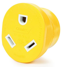 Camco PowerGrip Camper/RV Generator Adapter – L5-30P to TT-30R (55333)