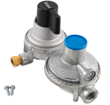 Load image into Gallery viewer, Camco Propane Double-Stage Auto-Changeover Regulator