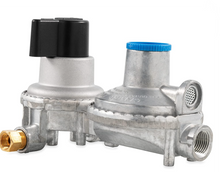 Load image into Gallery viewer, Camco Propane Double-Stage Auto-Changeover Regulator