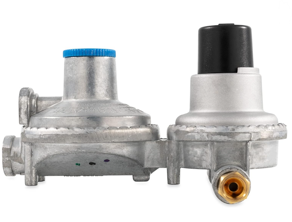 Camco Propane Double-Stage Auto-Changeover Regulator