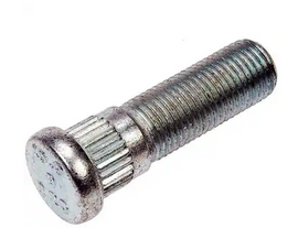 DORMAN - M14-1.50 Serrated Wheel Stud - 15.88mm Knurl, 49mm Length - 610-325