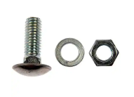 DORMAN - Bumper Bolt With Nuts - 7/16-14 In. x 1-1/4 In. - 605-005
