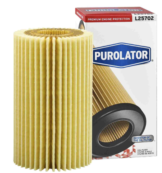 Purolator - Premium Engine Protection Oil Filter L25702 – Cartridge Lube Metal Free Filter