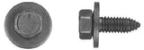 25 Pcs Black Hex Head Body Bolts 3/8-16 x 1