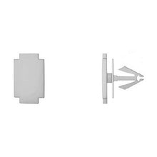 Load image into Gallery viewer, 10 Pcs White Nylon Moulding Retainers 9mm Hole Size 16mm Stem Length