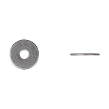 Load image into Gallery viewer, 100 Pcs Zinc Fender Washers - 1/4 x 1 1/4&quot;  3/64&quot; Thick