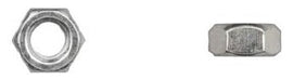 100 Pcs Bright Zinc Finish Class 8 Metric Hex Nuts - 6-1.00mm