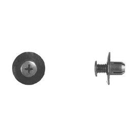 Black Nylon Splash Phil Rivets 8mm Hole Size 9mm Stem Length