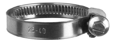 European Style Hose Clamps - 20mm - 32mm C/R 9mm Band Width