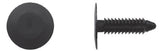 50 Pcs Black Nylon Splash Shield Ret - 1/4