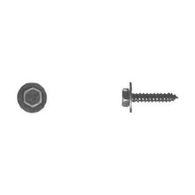 Load image into Gallery viewer, Black Hex Hd Trim Screws 4.2-1.41 x 20mm 12mm Washer
