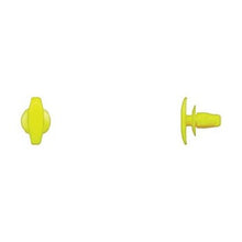 Load image into Gallery viewer, 100 Pcs Yellow Nylon Weatherstrip Ret - 5.3mm Hole Size 5 x 15mm Hd