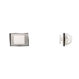 Main ST Collective 15 Pack White Nylon Moulding Clips | 11mm Hole, 10mm Stem Auto Trim Retainers | OEM Replacement Fasteners for Hyundai #87756-2E000 | Car Panel & Trim Securing Clips for a Snug Fit