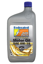 Load image into Gallery viewer, FEDERATED SYNTHETIC MOTOR OIL - VARIOUS TYPES