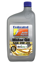 Load image into Gallery viewer, FEDERATED SYNTHETIC MOTOR OIL - VARIOUS TYPES