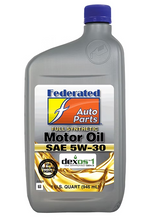 Load image into Gallery viewer, FEDERATED SYNTHETIC MOTOR OIL - VARIOUS TYPES
